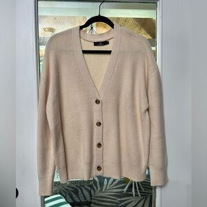 🍁LILLUSORY🍁Women’s Cream Oversized Cardigan Sweater Size Small